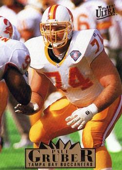 Paul Gruber Tampa Bay Buccaneers 1995 Ultra Fleer NFL #327